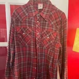 True religion button down long sleeve Polo